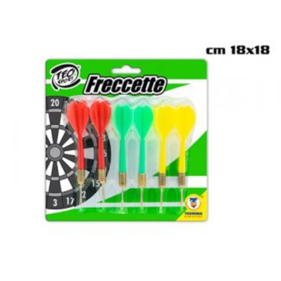 Picture of GIOCHI RICAMBI FRECCETTE CON PUNTA METALLICA 6 PCS