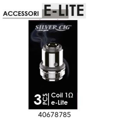 Picture of SILVER CIG RESISTENZA COIL E-LITE RICAMBIO 1x3pz