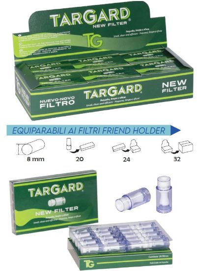 Immagine di FILTRI BOCCHINI TAR GARD 1x20pz (compatibile friend holder)