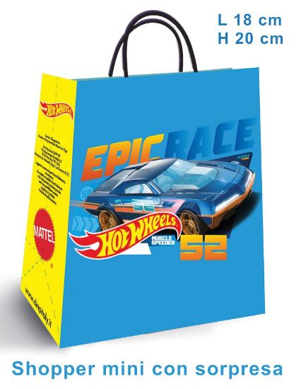 Immagine di BUSTA SORPRESA 1x6 buste HOT WHEELS MINI SHOPPER (V.5,90)