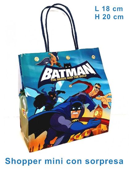 Immagine di BUSTA SORPRESA 1x6 buste BATMAN MINI SHOPPER (V.5,90)