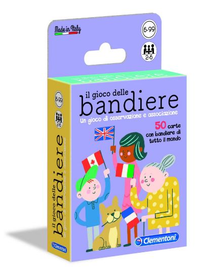 Picture of GIOCHI CARTE IL GIOCO DELLE BANDIERE 1pz CLEMENTONI