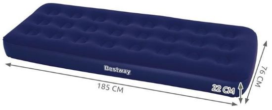 Picture of GONFIABILI MATERASSINO AIRBED BLU 185x76x22cm