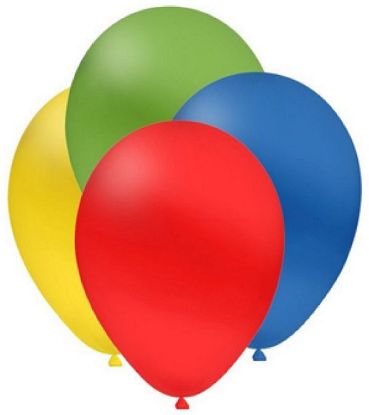 Picture of PALLONCINI COLOR 100pz 30cm ASSORTITI