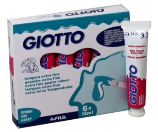 Picture of TEMPERA GIOTTO  12ml -10- MAGENTA FILA  1x 6pz - T410