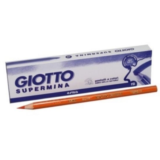 Picture of PASTELLI GIOTTO S/MINA -11- ARANCIO M  FILA  1x12pz - F237011