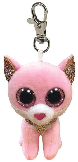 Picture of PELUCHES BEANIE BOOS CLIPS 8cm - 1pz FIONA PORTACHIAVI