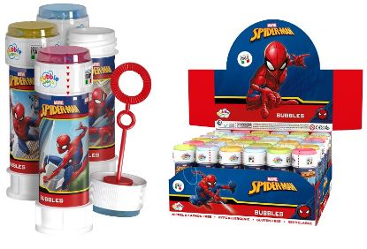 Immagine di GIOCHI BOLLE SAPONE CON GIOCO 36pz SPIDERMAN