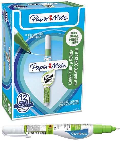 Immagine di CORRETTORE PENNA MICRO 12pz - PAPERMATE - (6629)