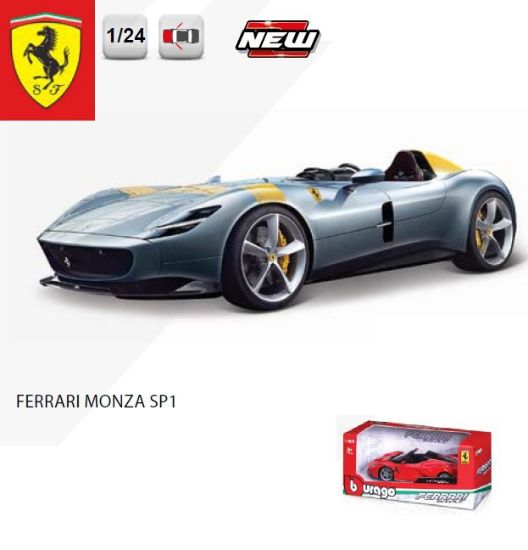 Immagine di GIOCHI AUTO 1:24 FERRARI MONZA SP1 1pz BURAGO