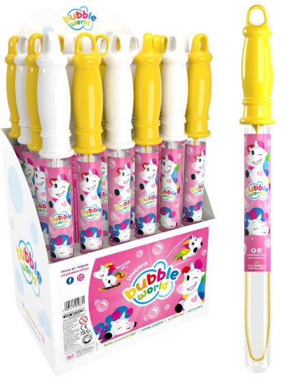 Picture of GIOCHI SPADA SPARA BOLLE 1pz 36cm 120ml UNICORNO