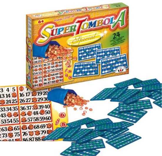 Immagine di GIOCHI SCATOLA TOMBOLA SUPER TOMBOLA 24c. SPECIAL