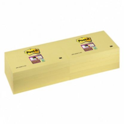 Picture of POST-IT 3M 655 12pz 76X127 GIALLO SUPER STICKY