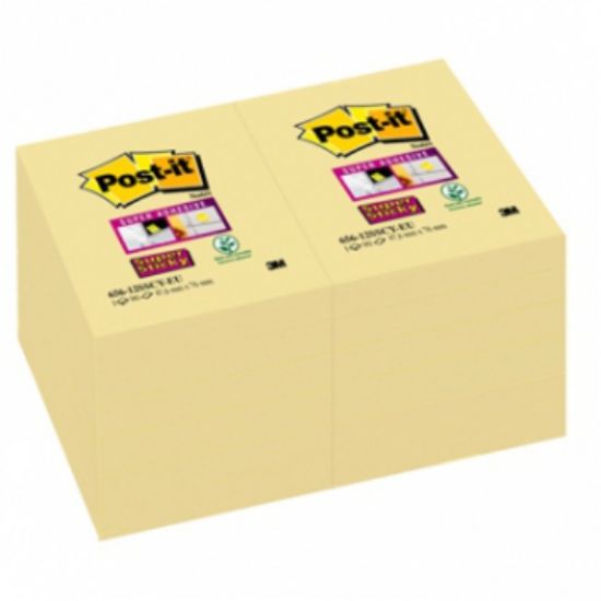 Immagine di POST-IT 3M 656 BLOCCO 76X51 12pz GIALLO