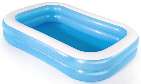 Immagine di GONFIABILI PISCINA FAMILY 262X175X51cm 2anelli