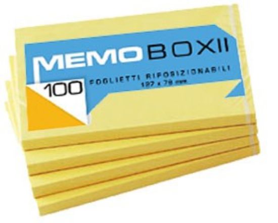 Immagine di POST-IT 655 76X127 12pz GIALLI BOXII