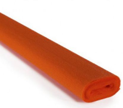 Picture of CARTA CRESPA 50x250cm 60g 10pz ARANCIO CARICO