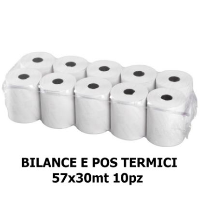 Picture of ROTOLI POS E BILANCE TERMICI 57x30mt foro12 - 10pz 55GR/MQ