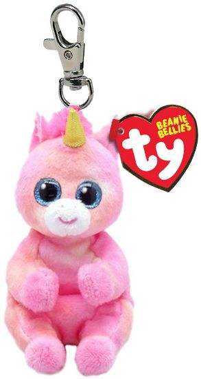 Immagine di PELUCHES BEANIE BELLIES CLIPS 10cm - 1pz SKYLAR PORTACHIAVI