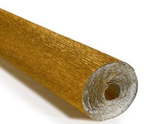 Picture of CARTA CRESPA 50x250cm 60g 10pz METAL ORO