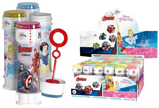 Immagine di GIOCHI BOLLE SAPONE CON GIOCO 36pz AVENGERS PRINCESS