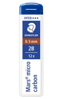 Immagine di MINE STAEDTLER MARS MICRO C. 0,5mm 2B 1x12pz - 052B