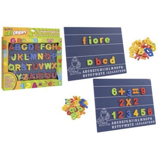 Picture of GIOCHI LAVAGNA MAGNETICA 1pz CON LETTERE E NUMERI