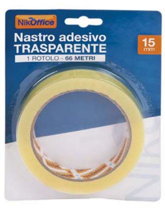 Immagine di SCOTCH TRASPARENTE 15mm X 66mt 1pz BLISTER