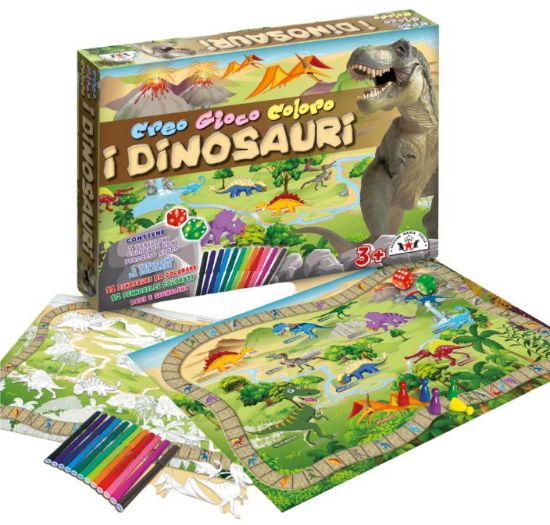 Picture of GIOCHI COLORIAMO CREO GIOCO DINOSAURI