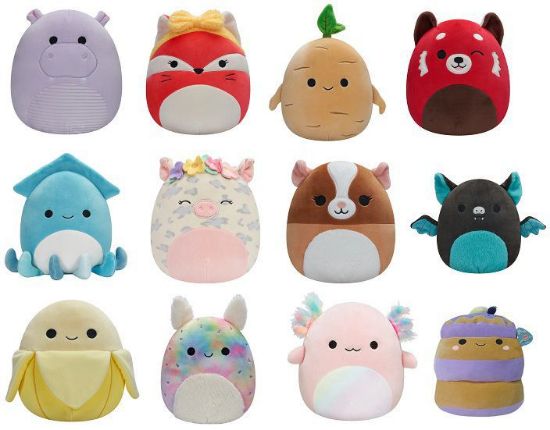 Picture of PELUCHES SQUISHMALLOWS PERSONAGGI 20cm 12pz ASSORTIMENTO N.2