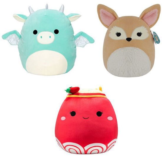 Picture of PELUCHES SQUISHMALLOWS PERSONAGGI 40cm 3pz ASSORTIMENTO N.2