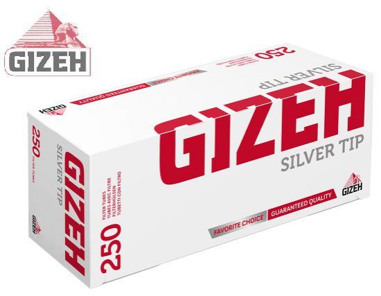 Picture of TUBETTI GIZEH 4x250pz DOPPIO FILTRO SILVER TIPS (Acc. 3,6)-PROV-B00183009