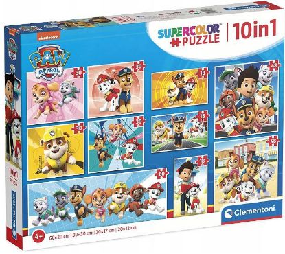 Picture of GIOCHI PUZZLE 10 in 1pz PAW PATROL