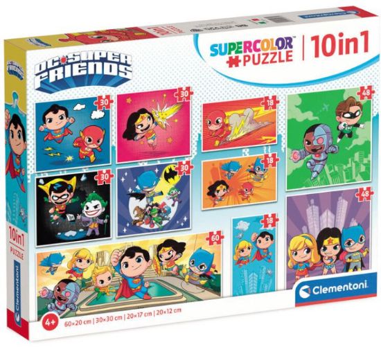 Immagine di GIOCHI PUZZLE 10 in 1pz DC COMICS