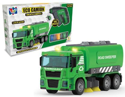 Immagine di GIOCHI TEO'S - ECO CAMION MONTA E CON TRAPANO