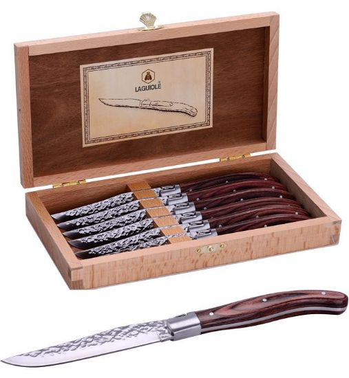 Picture of LAGUIOLE COLTELLI SET STEAK KNIVES MOMUY 1x6pz