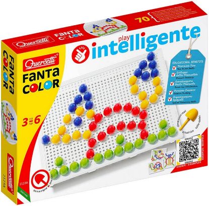 Immagine di GIOCHI CHIODINI QUERCETTI FANTACOLOR ASSORTITI