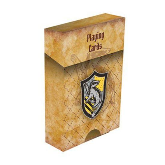 Picture of CARTE DA POKER CARTAMUNDI 1pz HARRY POTTER HOUSES HUFFELPUFF