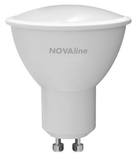 Picture of LAMPADINE LED DICROICA 8,5W GU10 LUCE CALDA 3000K ANGOLO 120 GRADI 1pz - NEOS NOVALINE