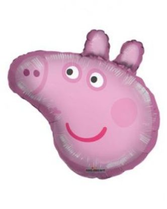 Immagine di PALLONCINI FORMA PEPPA PIG 1pz 50cm MYLAR