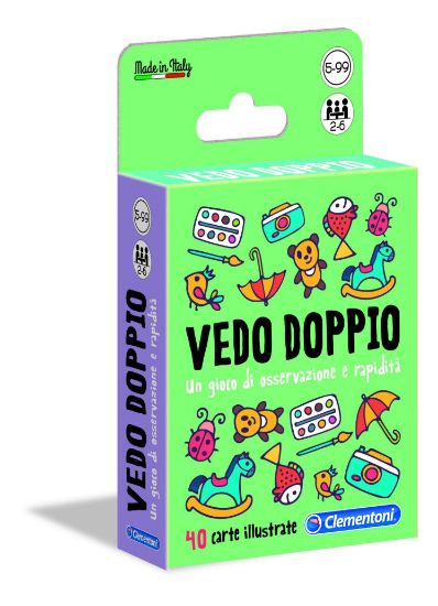 Picture of GIOCHI CARTE VEDO DOPPIO 1pz CLEMENTONI