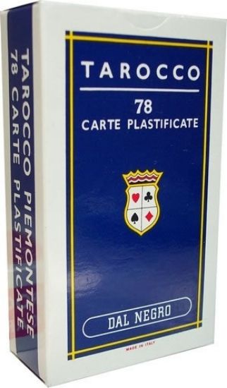 Picture of TAROCCHI PIEMONTESI 78/50 BLU 1pz DAL NEGRO