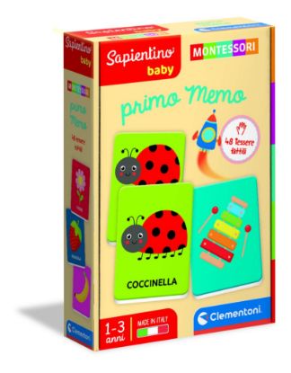 Picture of GIOCHI SAPIENTINO BABY MONTESSORI - CARD PRIMO 1pz CLEMENTONI