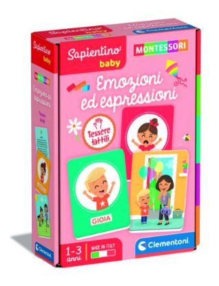 Picture of GIOCHI SAP BABY MONTESSORI - CARD EMOZIONI 1pz CLEMENTONI