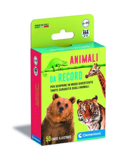 Picture of GIOCHI ANIMALI DA RECORD APPENDIBILE 1pz CLEMENTONI