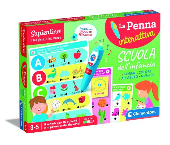 Picture of GIOCHI PENNA INTERATTIVA - SCUOLA INFANZIA 1 1pz CLEMENTONI