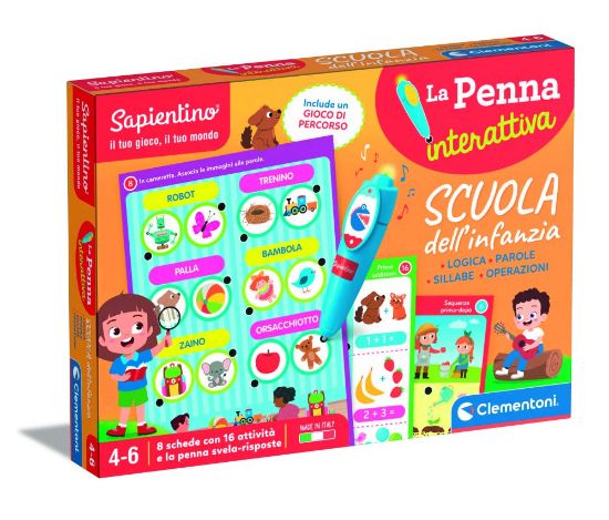 Picture of GIOCHI PENNA INTERATTIVA - SCUOLA INFANZIA 2 1pz CLEMENTONI