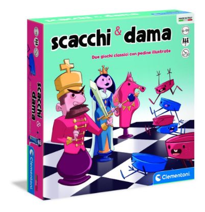 Picture of GIOCHI DAMA & SCACCHI 1pz CLEMENTONI