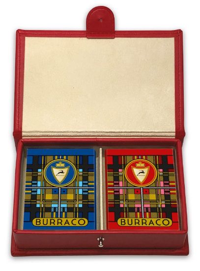 Immagine di CARTE DA GIOCO BURRACO MODIANO 1pz CONFEZIONE ASTUCCIO ROSSO