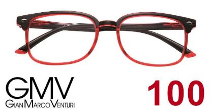 Picture of OCCHIALI GRAD. GMV VARESE (da 1.00) 1pz ROSSO NERO